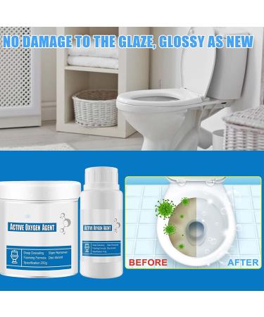 Touch Free Fizzy Foam Toilet Cleaner 2023 Best Splash Toilet Cleaner Foam Powder As Seen on TV Fizzy Foam Toilet Cleaner Splash Toilet Cleaner for in Toilets Squatting Pans (2PCS) - Buy Online on SooperMarket.com