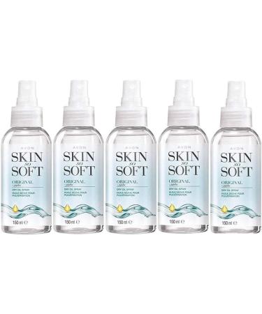 Skin so Soft Original Dry Oil Spray with Jojoba 150ml pack 5 Scent free 150 ml (Pack of 5) - Buy Online on SooperMarket.com