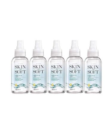 Skin so Soft Original Dry Oil Spray with Jojoba 150ml pack 5 Scent free 150 ml (Pack of 5)