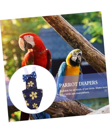 Shop Bcoath Parrot Diaper & Flight Suit - Comfortable Pet Bird Clothing for Nymphensittich & Parrots | International Shipping - Buy Online on SooperMarket.com