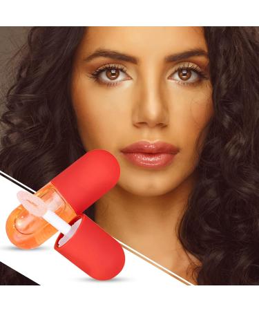 Lip Plumper Gloss Tin - Moisturizing and Fuller Lips Enhancer - Reduce Fine Lines - Watermelon Lip Care 5ml - Buy Online on SooperMarket.com