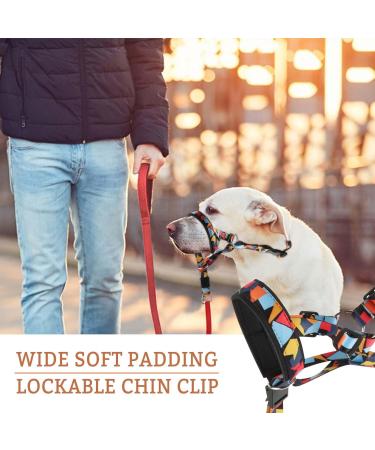 FainFun Adjustable Dog Halter for Medium & Large Dogs - Prevents Barking & Chewing - Buy Online on SooperMarket.com