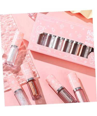 Hemoton 8pcs Eye Shadow Sparkly Eyeshadow Glitter Eye Makeup Tools Shiny Eyeshadow Glitter Eye Makeup Women Glitter Eyeshadow Shimmer Eyeshadow Makeup Supplies Eye Highlight Eyeshadow - Buy Online on SooperMarket.com