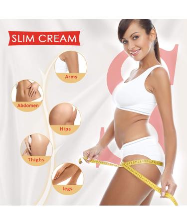 Hot Cream 2 Pack - Extreme Cellulite Slimming & Firming Gel for Body Fat Burning - Waist, Abdomen, and Buttocks Shaping Massage Cream - Buy Online on SooperMarket.com