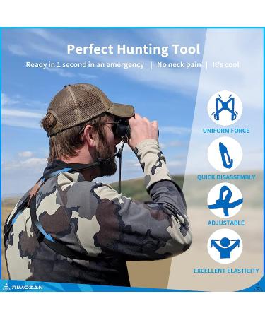 12x42 HD Binoculars with Harness Strap, Phone Tripod, Adapter - Ideal for Bird Watching, Hunting, Hiking - Perfect Gift for Men - Buy Online on SooperMarket.com