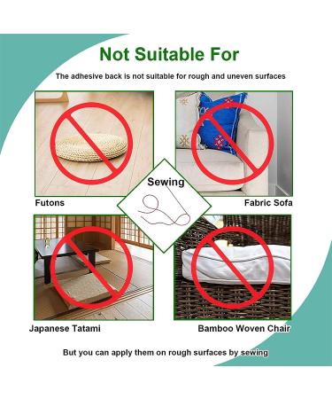 TEUVO Couch Cushion Non Slip Pads to Keep Couch Cushions from Sliding  Hook and Loop Tape with Adhesive for Smooth Surfaces  2m Long and 11cm Wide Tape with Adhesive 11 CM * 2M - Buy Online on SooperMarket.com