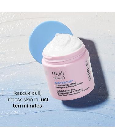 StriVectin Multi-Action Blue Rescue Clay Renewal Face Mask 3.20 oz - Targets Fine Lines, Enlarged Pores, and Dull Skin - Buy Online on SooperMarket.com