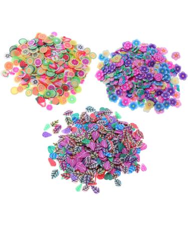 HAPINARY 3 Packs Clay Slices Fruit Slices for Nail Art Nail Art Decoration Nail Art Slices Polymer Clay - Buy Online on SooperMarket.com