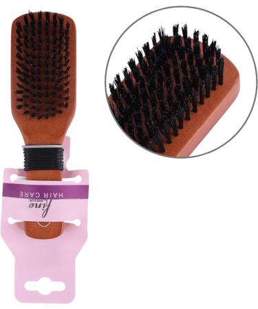 Fine Lines Paddle Bristle Brush - Boar and Nylon Bristles | Soft Hair Brush for Afro, Curly Hair | Men and Women - Buy Online on SooperMarket.com