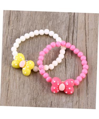 Ibasenice 6 Pcs Children's Arch Bracelets - Candy-Colored Loop Bracelets for Kids | Nausea Relief & Princess Accessories - Buy Online on SooperMarket.com