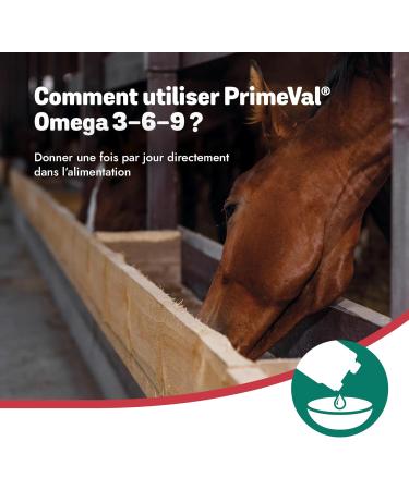 Buy Unknown Primeval Omega 3-6-9 for Horses - Essential Fatty Acids for Skin Fur Injury Repair and Joint Care - 1 Liter - International Shipping Available - Buy Online on SooperMarket.com