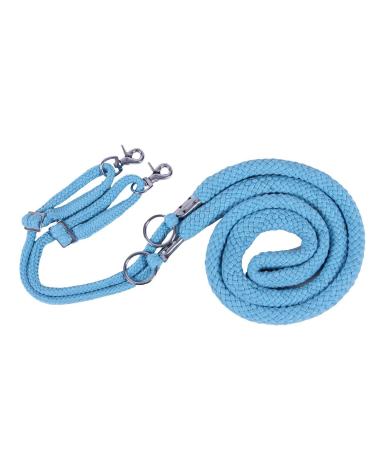 QHP Lunging Aid Lunging Line Lunge Groundwork 4 Colors 4 Sizes (M light blue) M light blue