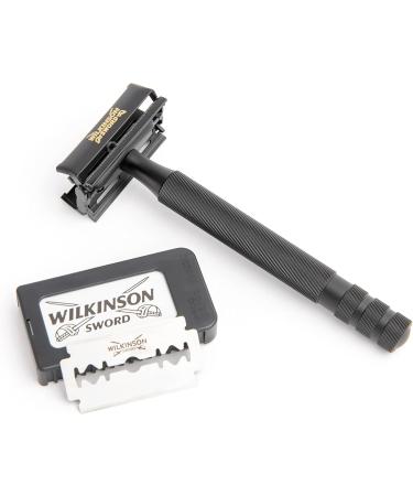 Wilkinson Sword Double Edge Razor for Men With 10 Double Edge Razor Blades Refills - Buy Online on SooperMarket.com