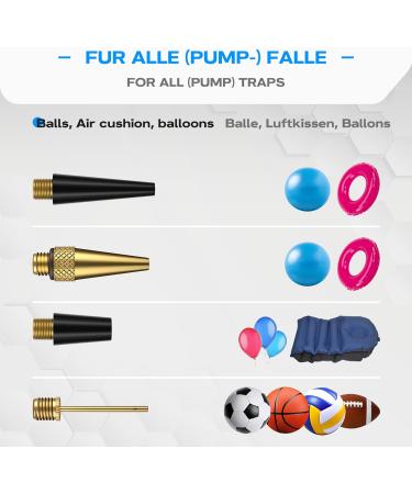 WATSABRO Bicycle Valve Adapter Set - French Valve Car Valve & Air Pump Adapter for Easy Inflation - Buy Online on SooperMarket.com