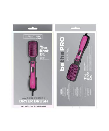 INFINITIPRO BY CONAIR The Knot Dr. All-in-One Smoothing Dryer Brush - Hair Dryer & Hot Air Brush - Buy Online on SooperMarket.com