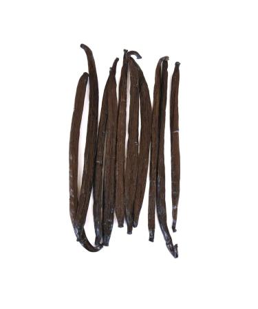 Native Vanilla Grade A Tahitian Vanilla Beans  Premium Gourmet Whole Bean Pods (10 Pods) 10 Count (Pack of 1)