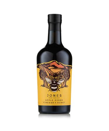 Jones Trust Your Gut Organic Apple Cider Vinegar With Honey Made With The Mother 20 Shots (500ml)