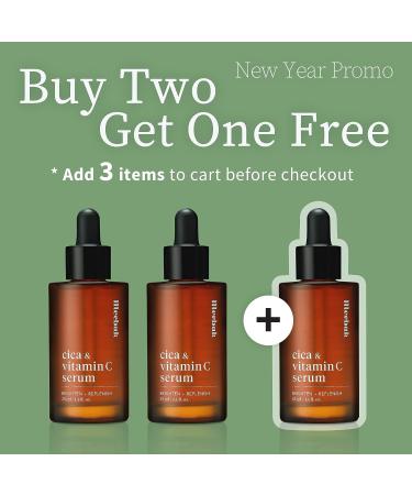 Cica Vitamin C Serum for Face - Korean Anti-Aging Discoloration Correcting Serum 1.1oz - Buy Online on SooperMarket.com