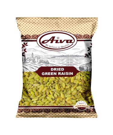 AIVA - Green Raisins - 2 LB | Premium Large Seedless Dried | No Added Sugar| Vegan | Non GMO