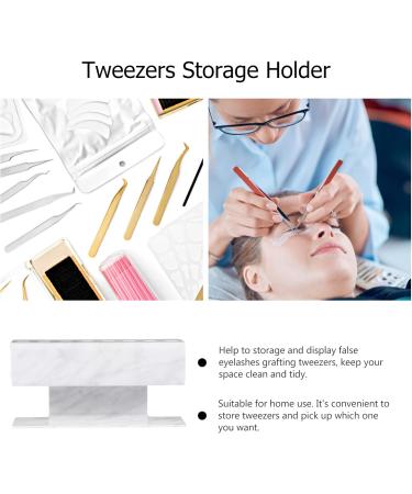 PLAFOPE Eyelash Tweezer Holder Tweezers Storage Stand Tweezers Organizer Tweezers Holder Organizer Acrylic Stand Tweezers Storage Holder Tweezers Displays Stand Makeup Tweezers Holder - Buy Online on SooperMarket.com