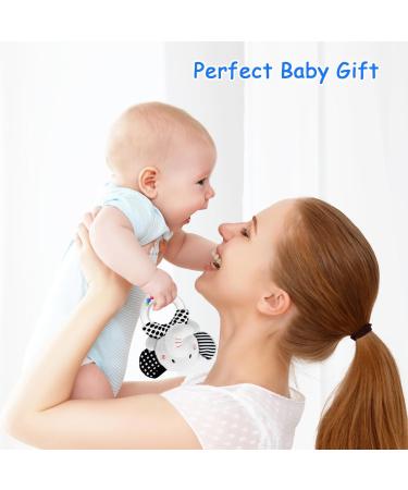 Shop Ballery 2-Piece Baby Rattles | Soft Plush Toys for 0-6 Months | Perfect Gripping & Rattling Fun - Buy Online on SooperMarket.com