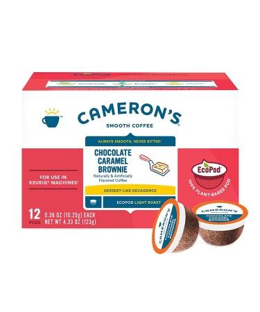 Cameron's Coffee Chocolate Caramel Brownie Single Serve Pods - 12 Count - Buy Online on SooperMarket.com