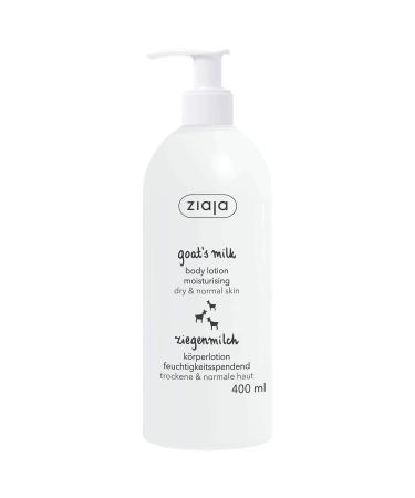 Ziaja Goat's Milk Body Lotion 400ml - Nourishing Hydration for All Skin Types | International Shipping Available - Buy Online on SooperMarket.com