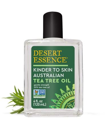 Desert Essence Kinder to Skin Australian Tea Tree Oil - Soothing Gentle Cleanser for Redness & Irritation - Vegan Gluten-Free & Cruelty-Free - 4oz - Buy Online on SooperMarket.com