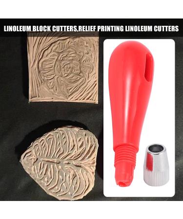 ExtraLife Linoleum Cutter Set - 2 Sets with 6 Blades for Cutting and Crafting | Perfect for Carvings and DIY Crafts - Buy Online on SooperMarket.com