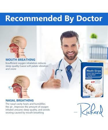 Upgraded Design: 120PCS Mouth Tape for Sleeping | Anti Snoring Strips for Nasal Breathing & Comfortable Sleep - Buy Online on SooperMarket.com