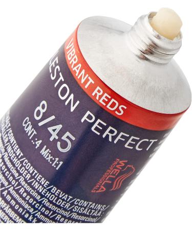 Wella Koleston Perfect ME+ Vibrant Reds 8/45 Light Blonde Red Mahogany Hair Colour 60 ml - Pack of 1 - Buy Online on SooperMarket.com