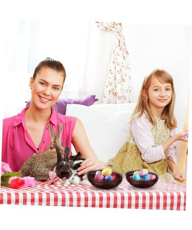 Besportble 100 Stk Simulated Vogel-Nest - Handgemachte Vogelh user f r M rcheng rten Rustikales Wohnambiente & kologisches Osternest aus Hanfseide - Buy Online on SooperMarket.com
