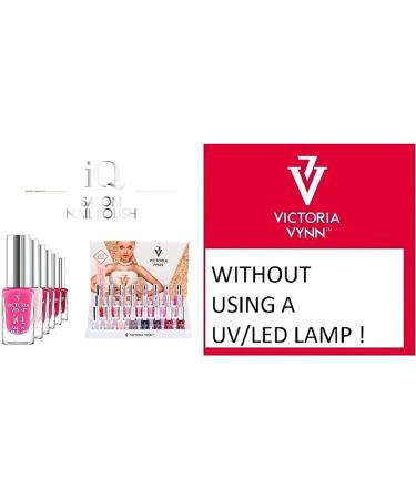 Victoria Vynn iQ Nail Polish 19 COLORS New WITHOUT USING A UV/LED LAMP 007 Be Cherry - Buy Online on SooperMarket.com