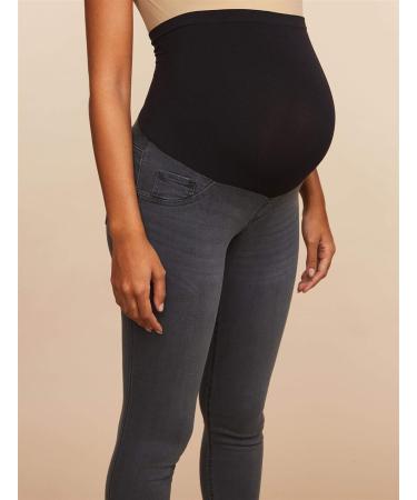Motherhood Maternity Women's Indigo Blue Stretch Secret Fit Belly Ankle Denim Jegging Jeans - Grey Wash - Buy Online on SooperMarket.com