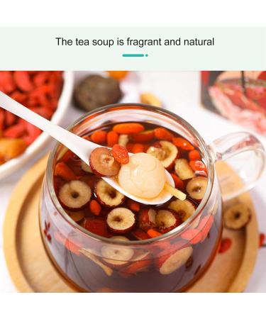 Black Sugar Ginger Jujube Tea Chinese Traditional Longan Wolfberry Healthy Tea Brown Sugar Ginger Red Dates Tea for Home Office Hotel - Buy Online on SooperMarket.com