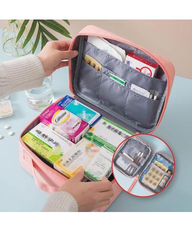 Yutuy 4-Pack Waterproof Medication Bag - Large Capacity First Aid Travel Pharmacy Pouch - Buy Online on SooperMarket.com