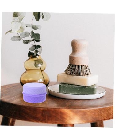ABOOFAN 1 Set Cream Box Small Cream Container Travel Container for Cream Travel Essentials for Vacation Body Butters Portable Cosmetic Holder Make up Purple Storage Box Miss Silica Gel 6.5X6.5X4.5CM Purple - Buy Online on SooperMarket.com