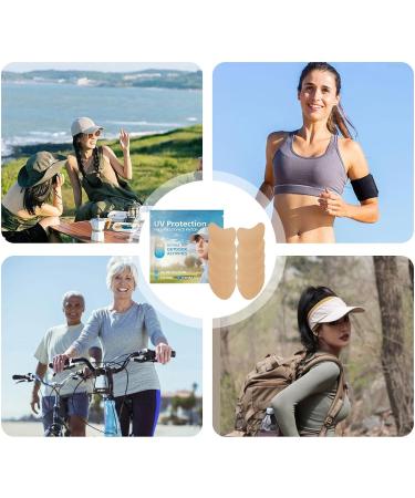 Visiblurry Sun Patch for Face Golf | 5pair UV Facial Patches UV Protection Outdoor Shield Facial Sunscreen Patch Portable Clear Face Patch for Fishing Golfers Hiking - Buy Online on SooperMarket.com