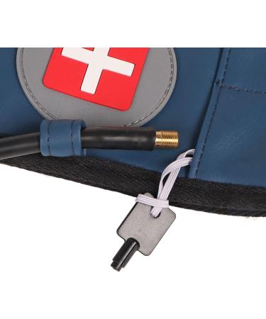 Inflatable Decompression Belt for Back Pain Relief | Professional Lumbar Support - Blue - Buy Online on SooperMarket.com