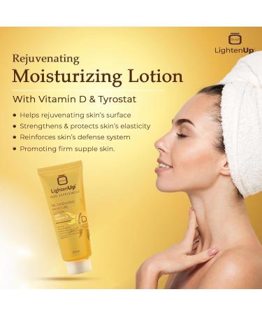LightenUp Rejuvenating Moisture Lotion with Vitamin D - 200ml | Hydrating Skincare for Radiant Skin - Shop Internationally - Buy Online on SooperMarket.com