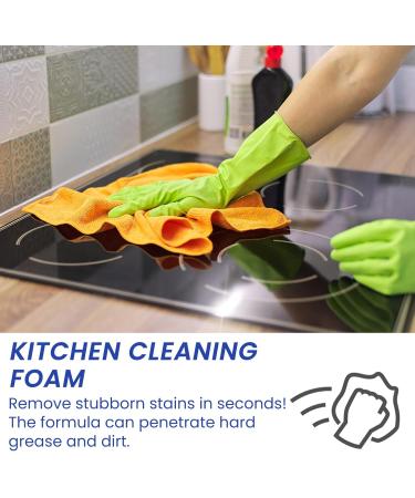 All-Purpose Kitchen Cleaning Foam Japanese Multi-Purpose Cleaning Spray Kitchen Oil Stain Cleaning Foam Multi-Purpose Oil Stain Removal Cleaning Spray Multi-Purpose Foam Cleaner - Buy Online on SooperMarket.com