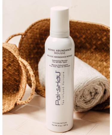 Pai-Shau Royal Abundance Mousse - Volumizing Hair Mousse for All Hair Types | Nourishing Long-Lasting Hold & Shine - 8 fl. oz - Buy Online on SooperMarket.com