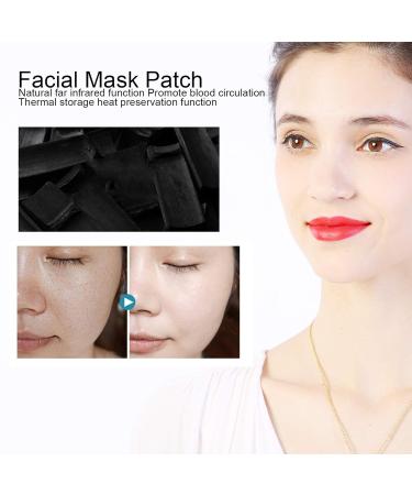 Bamboo Charcoal Facial Mask Paper - 100pcs | Super Absorption & Pore Purifying Skin Care | International Shipping Available - Buy Online on SooperMarket.com