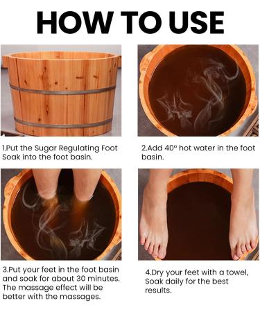 Botanical Sugar Regulating Foot Soak Beads for Daily Body Detox - Buy Online on SooperMarket.com
