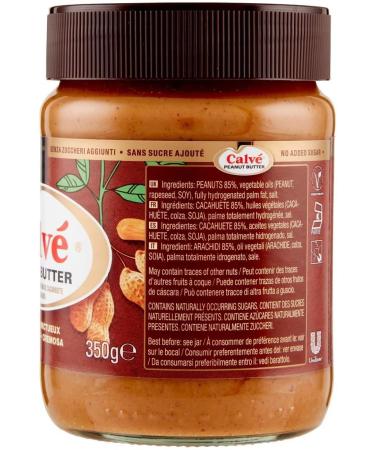 Calv Pindakaas Peanut Butter Spread Peanut Glass 3 x 350 g - Buy Online on SooperMarket.com
