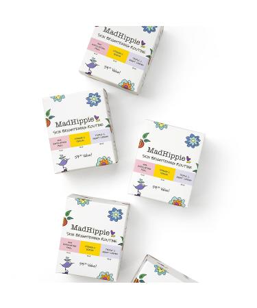 Mad Hippie Skin Brightening Kit - Daily Skincare Routine with Triple C Night Cream, AHA Exfoliating Peel, and Vitamin C Serum - Buy Online on SooperMarket.com