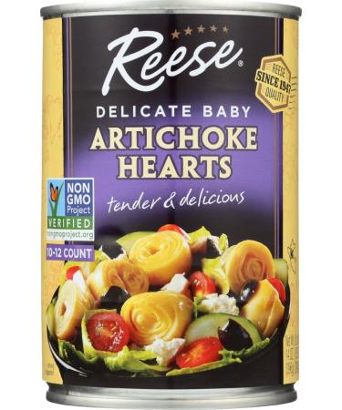 Reese Delicate Baby Artichoke Hearts, 14-Ounces (Pack of 12) Delicate 14 Ounce (Pack of 12)