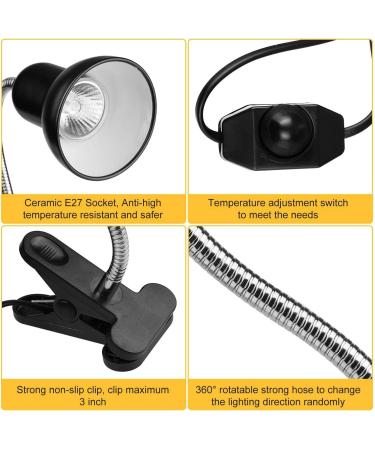 Shengruili 25W/50W Turtle Heat Lamp - Ideal Reptile Lamp for Terrariums | Durable & Efficient - Buy Online on SooperMarket.com