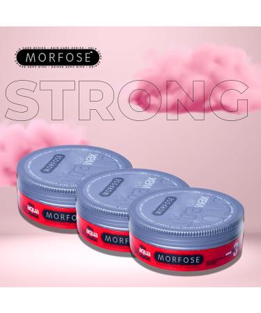 Morfose Hair Gel Wax - Ultra Aqua (Pack of 3 | 175 ml) | International Shipping Available - Buy Online on SooperMarket.com