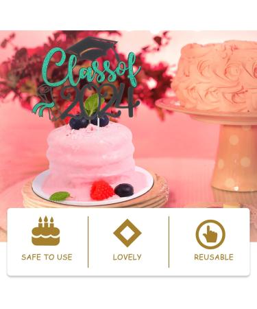 PRETYZOOM 5 Sets Cake Insert Top Hat Graduation Cake Decors Graduate European and American - Buy Online on SooperMarket.com